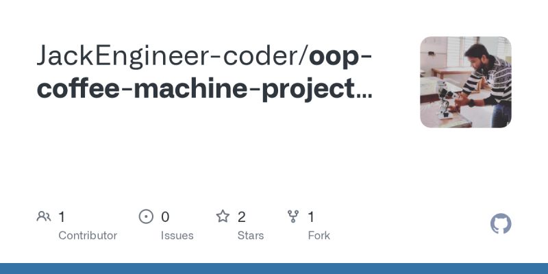 Implementing The Coffee Machine Project In Python Using Object Oriented - Premium Minimal Photo Gallery - HD