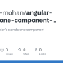 GitHub - Sharath-mohan/angular-standalone-component-example: Guide For ...