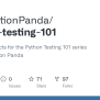 GitHub - AutomationPanda/python-testing-101: Example Projects For The ...