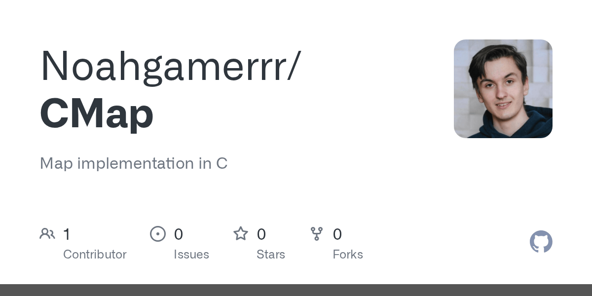 GitHub Noahgamerrr CMap Map In C CMap