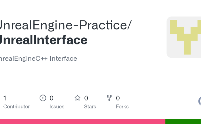 GitHub - UnrealEngine-Practice/UnrealInterface: UnrealEngineC++ Interface