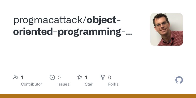 Github Ojas Arora Object Oriented Programming - High Resolution Minimal Illustrations for Desktop