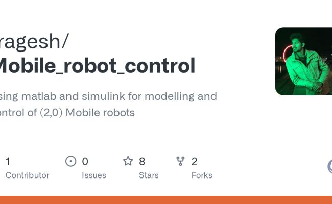 GitHub - Rragesh/Mobile_robot_control: Using Matlab And Simulink For ...