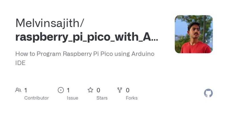 Github Riddheshveling Arduino Raspberry Pi Pico Projects This - Premium Vintage Image Gallery - Full HD