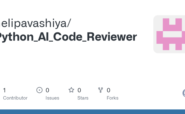 Python_AI_Code_Reviewer/README.md At Main · Helipavashiya/Python_AI ...