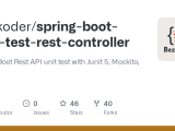 Github Bezkoder Spring Boot Unit Test Rest Controller Spring Boot