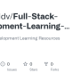 GitHub - Amanyddv/Full-Stack-Development-Learning-Resources: Full Stack ...