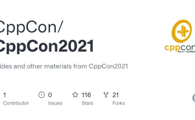 CppCon2021/Matthias Bilger _ CPPcon2021.pdf At Main · CppCon/CppCon2021 ...