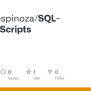 GitHub - Elmer-espinoza/SQL-Server-Scripts