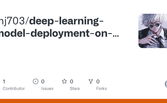 GitHub - Mj703/deep-learning-model-deployment-on-aws-sagemaker