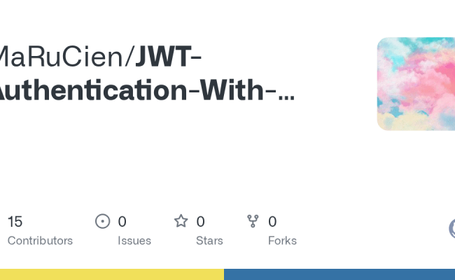 GitHub - MaRuCien/JWT-Authentication-With-Flask-React