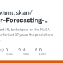GitHub - Srivastavamuskan/Weather-Forecasting-using-machine-learning ...