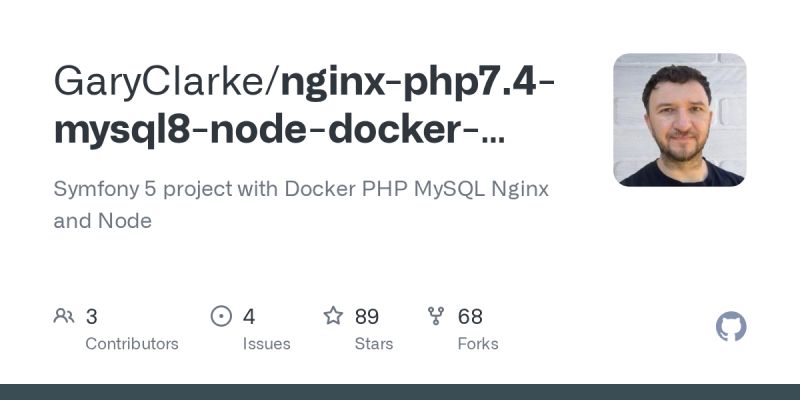 Github Garyclarke Nginx Php7 4 Mysql8 Node Docker Network Symfony 5 - 4K Mountain Images for Desktop