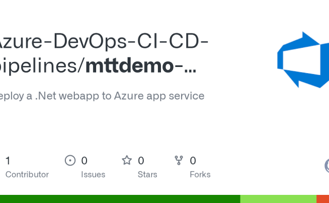 GitHub - Azure-DevOps-CI-CD-pipelines/mttdemo-devops: Deploy A .Net ...