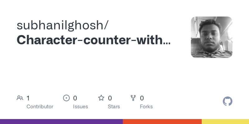 Simple Character Counter Using Javascript Css - Best Gradient Textures in Ultra HD
