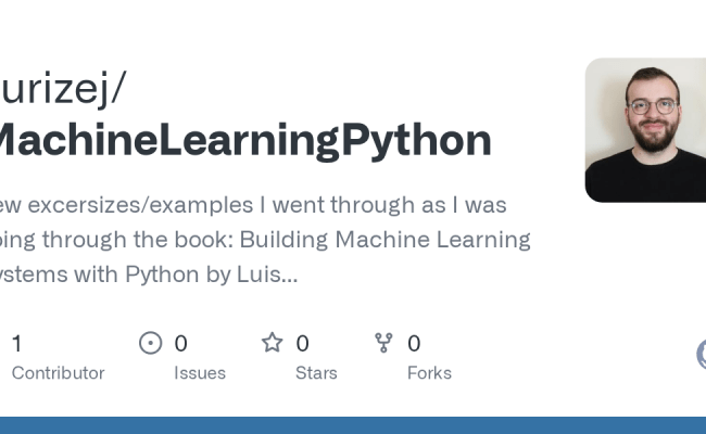 GitHub - Gurizej/MachineLearningPython: Few Excersizes/examples I Went ...