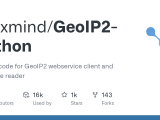 Github Maxmind Geoip2 Python Python Code For Geoip2 Webservice