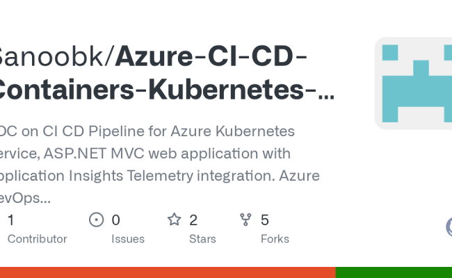 GitHub - Sanoobk/Azure-CI-CD-Containers-Kubernetes-ApplicationInsights ...