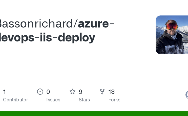 GitHub - Bassonrichard/azure-devops-iis-deploy