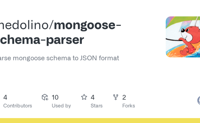GitHub - Medolino/mongoose-schema-parser: Parse Mongoose Schema To JSON ...