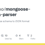 GitHub - Medolino/mongoose-schema-parser: Parse Mongoose Schema To JSON ...