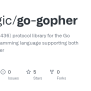 GitHub - Prologic/go-gopher: Gopher (RFC 1436) Protocol Library For The ...