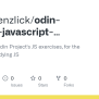 GitHub - ChrisWenzlick/odin-project-javascript-exercises: A Fork Of The ...