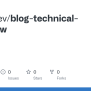 GitHub - Alexlodev/blog-technical-interview