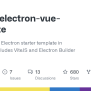 GitHub - Deluze/electron-vue-template: Simple Vue3 + Electron Starter ...