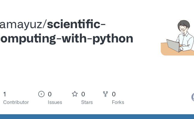 GitHub - Yamayuz/scientific-computing-with-python