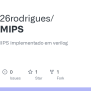 GitHub - Ronaldo26rodrigues/verilog-MIPS: Processador MIPS Implementado ...