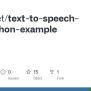 GitHub - Narakeet/text-to-speech-api-python-example