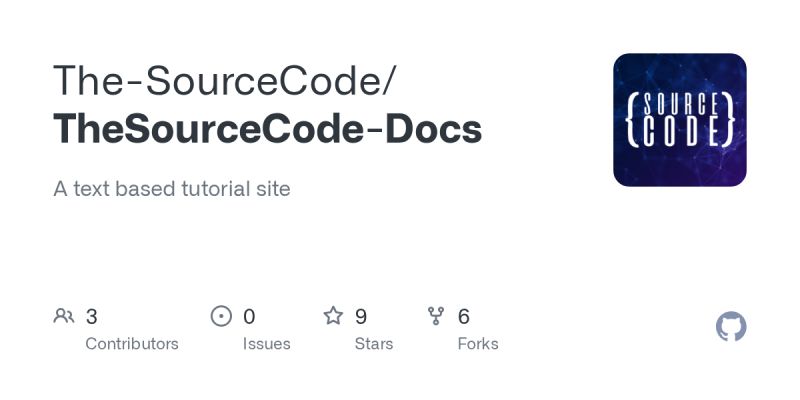 Github The Sourcecode Thesourcecode Docs A Text Based Tutorial Site - Light Pictures - Beautiful Retina Collection