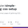 GitHub - Chriscoyier/simple-lightning-css-setup: Example Of Minimal ...