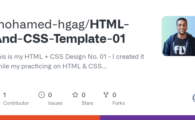 GitHub - Mohamed-hgag/HTML-And-CSS-Template-01: This Is My HTML + CSS ...