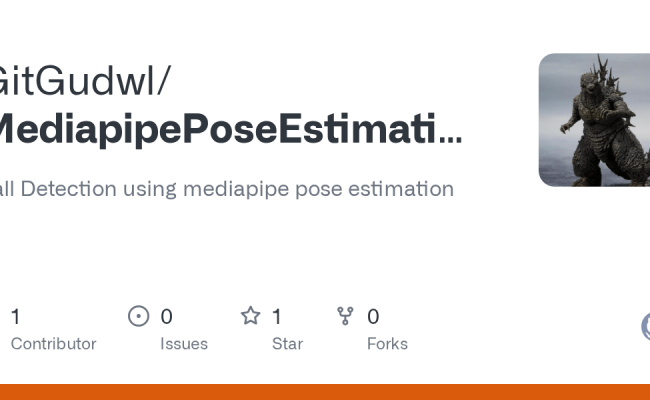 GitHub - GitGudwl/MediapipePoseEstimationForFallDetection: Fall Detection Using Mediapipe Pose ...