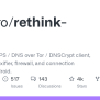 GitHub - Celzero/rethink-app: DNS Over HTTPS / DNS Over Tor / DNSCrypt Client, WireGuard ...