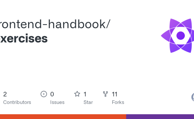 GitHub - Frontend-handbook/exercises