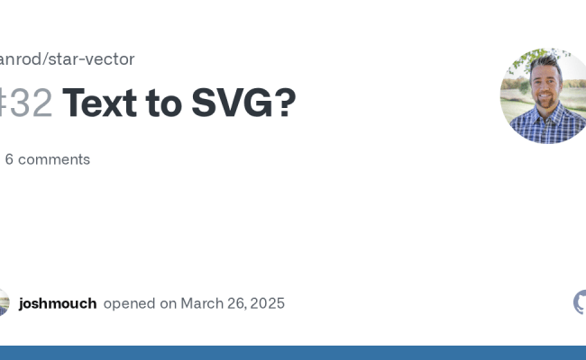 Text To SVG? · Issue #32 · Joanrod/star-vector · GitHub