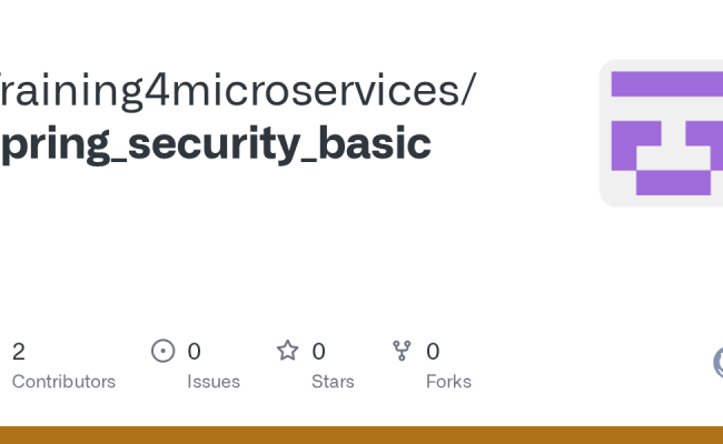 GitHub - Training4microservices/spring_security_basic