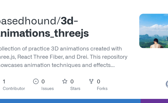 GitHub - Basedhound/3d-animations_threejs: Collection Of Practice 3D ...