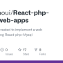 GitHub - AMahdaoui/React-php-Mysql-web-apps: This Project Is Created To ...