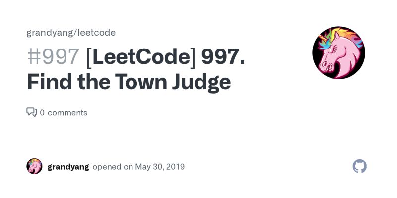 Find The Town Judge Leetcode Problem 997 C Codecrash14 Youtube - Premium Minimal Photo Gallery - Ultra HD