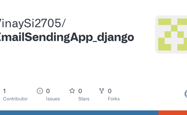 GitHub - VinaySi2705/EmailSendingApp_django