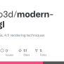 GitHub - Potato3d/modern-opengl: Modern OpenGL 4.5 Rendering Techniques
