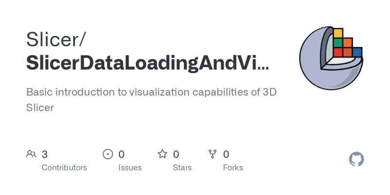 Github Slicer Slicerdataloadingandvisualizationtutorial Basic Introduction To Visualization - Best Space Illustrations in High Resolution