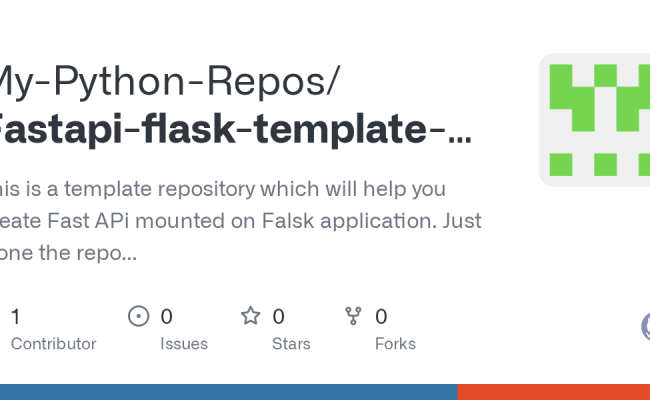 GitHub - My-Python-Repos/Fastapi-flask-template-app: This Is A Template Repository Which Will ...