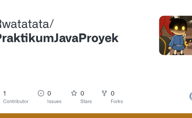 GitHub - Rwatatata/PraktikumJavaProyek