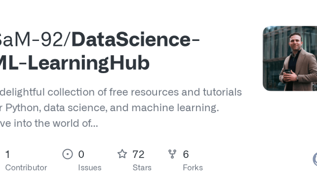 GitHub - SaM-92/DataScience-ML-LearningHub: A Delightful Collection Of ...