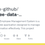 GitHub - Shravan-github/employee-data-management: Overview: The ...